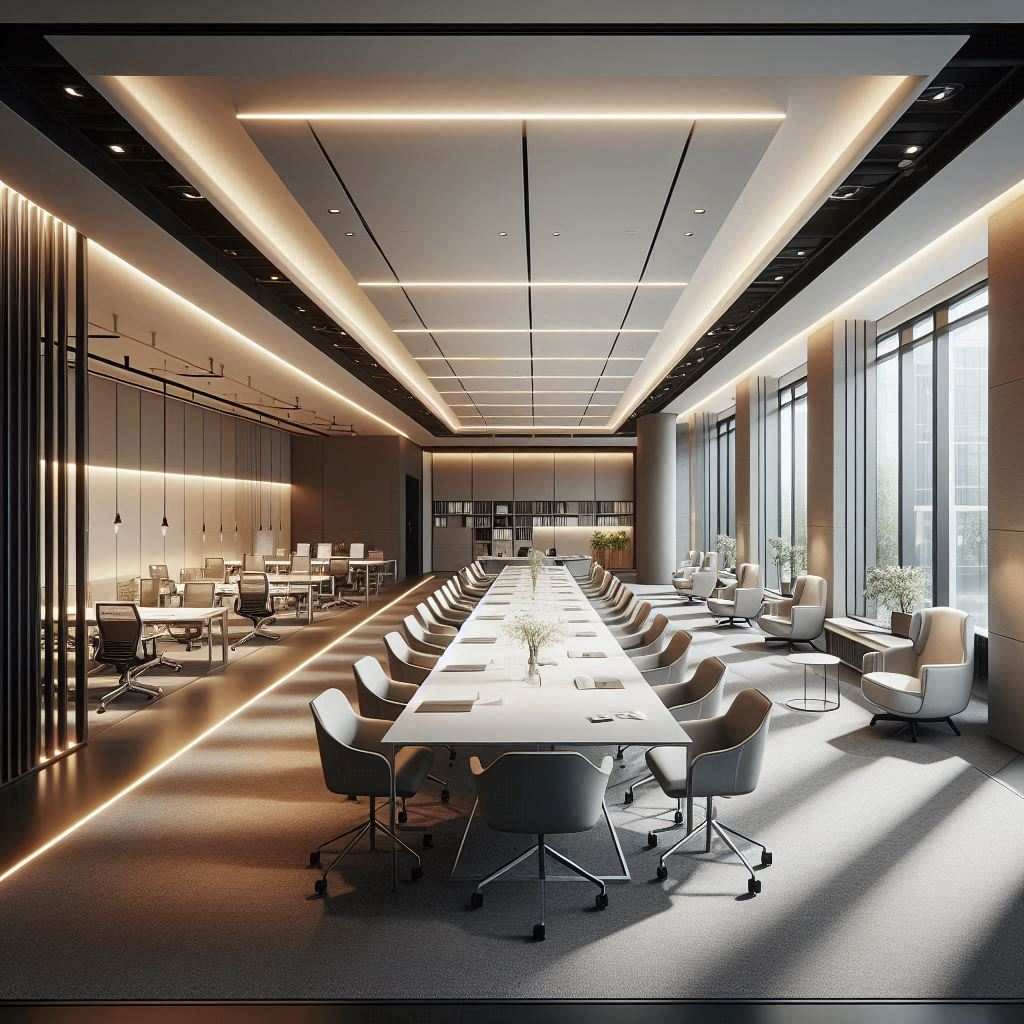 写字楼办公办公桌椅人体工学因办公区局部施工受阻时培训团队该调用哪些资源